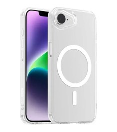 Накладка Blueo Crystal+ Anti-Drop MagSafe Apple iPhone 16e (Transparent)